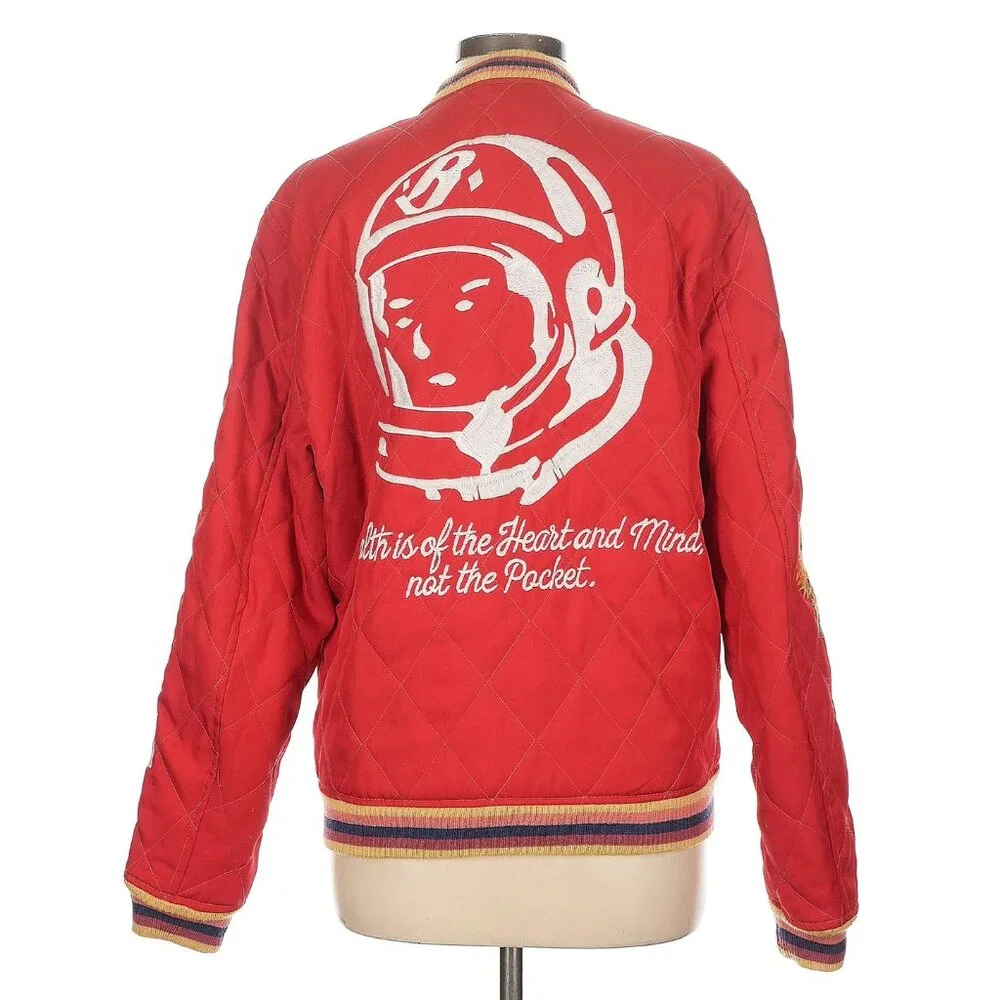 Billionaire Boys Club Inner Peace Jacket in Red Large